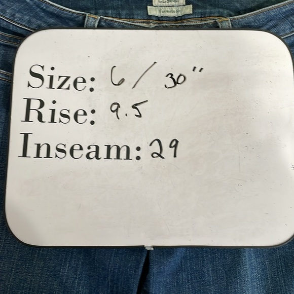 VTG 80s LL Bean Women’s Jeans Favorite Fit 30” Straight Classic - Picture 7 of 7